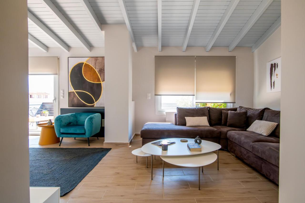 Fragoseco Loft! Elegance & Luxury Daire Chalkís Dış mekan fotoğraf